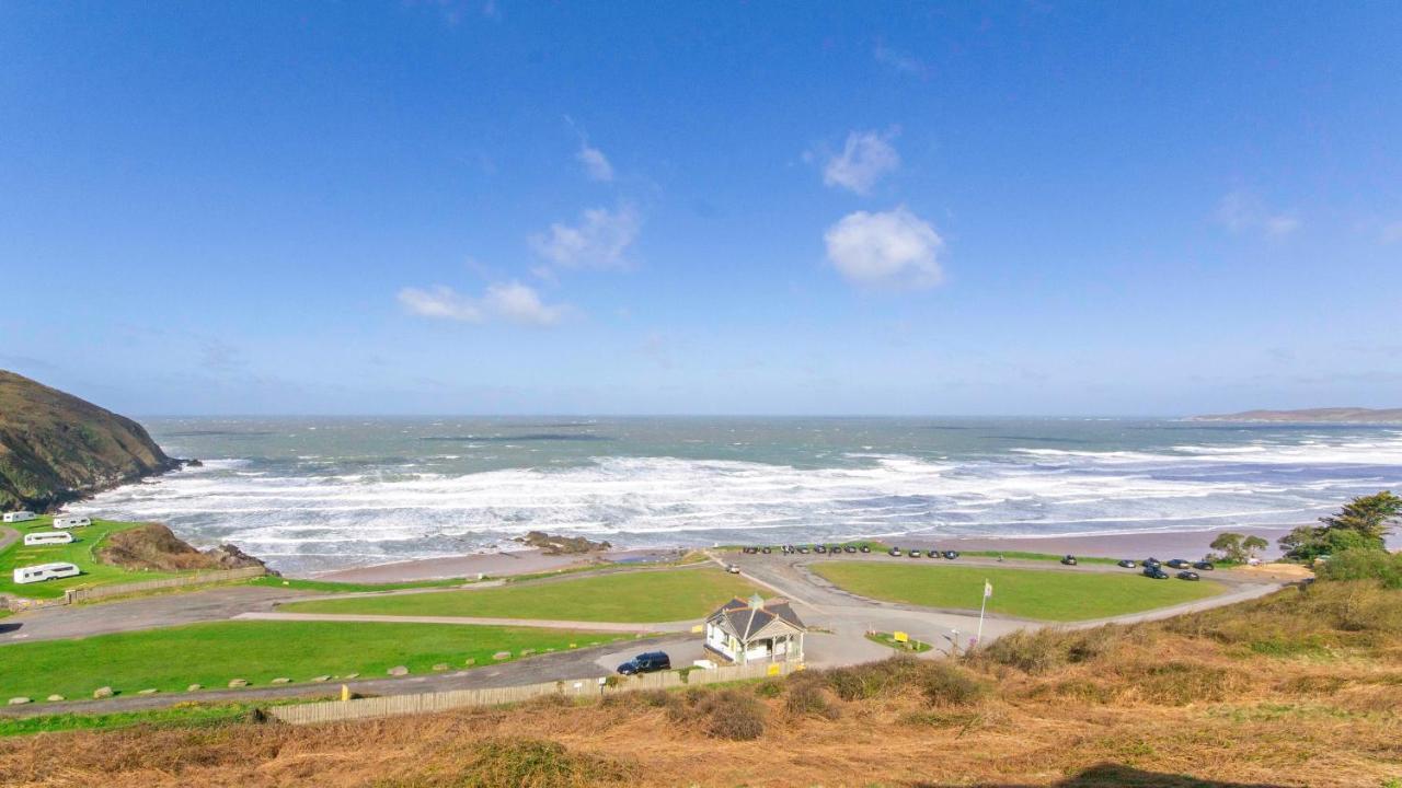 Clifton Court Apt 16 With Indoor Heated Pool & Sea Views Croyde Dış mekan fotoğraf